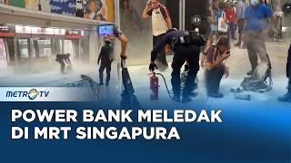 Tas Berasap di Peron MRT Singapura Polisi Cegah Ledakan Besa