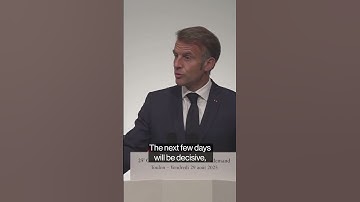 Macron Pushes for Secondary Sanctions on Russian Backers