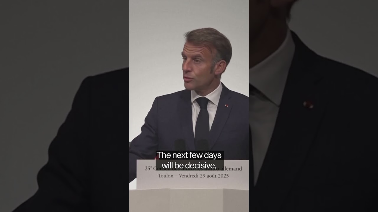 Macron Pushes for Secondary Sanctions on Russian Backers