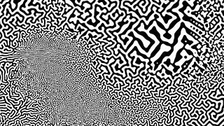 Infinite zooming Reaction Diffusion in TOUCHDESIGNER