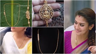 Latest Thali Mugappu Designs 2022 Thali Chain New Model Designs 2022 Latest Thali Chains
