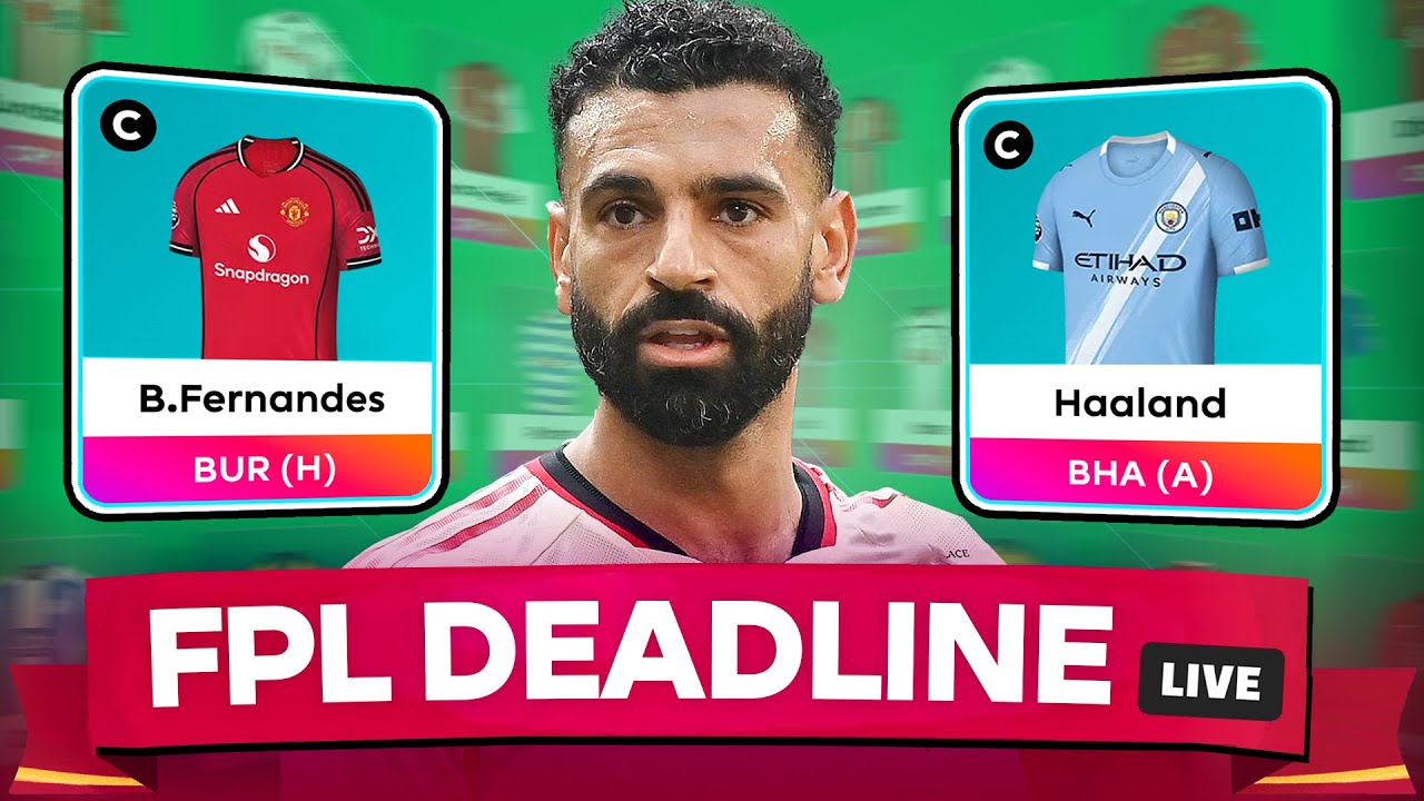 FPL GW3 LIVE DEADLINE STREAM 🌍 SELLING PALMER!