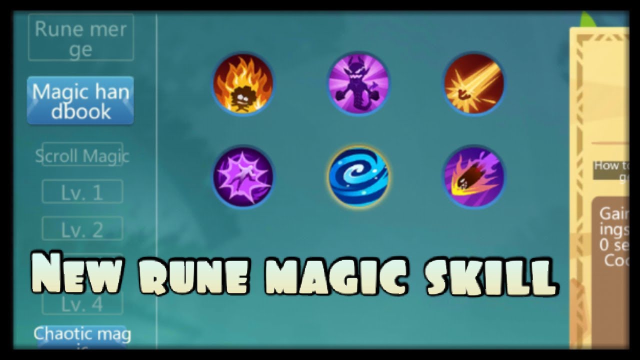 Review 4 new rune magic skill | utopia origin | - YouTube