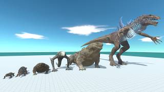 Komodo Dragon Evolution Team vs Carnivore Dinosaurs and Aquatics - Ultimate Boss Battle screenshot 4
