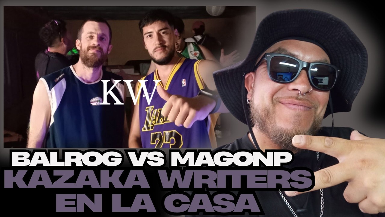 Reacción a KAZAKA WRITERS - BALROG vs MAGO NP -  Batallón en la coestelar, Uruguay no defrauda.