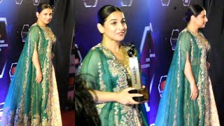 Entertainment Queen Vidhya Balan At Dadasaheb Phalke International Awards