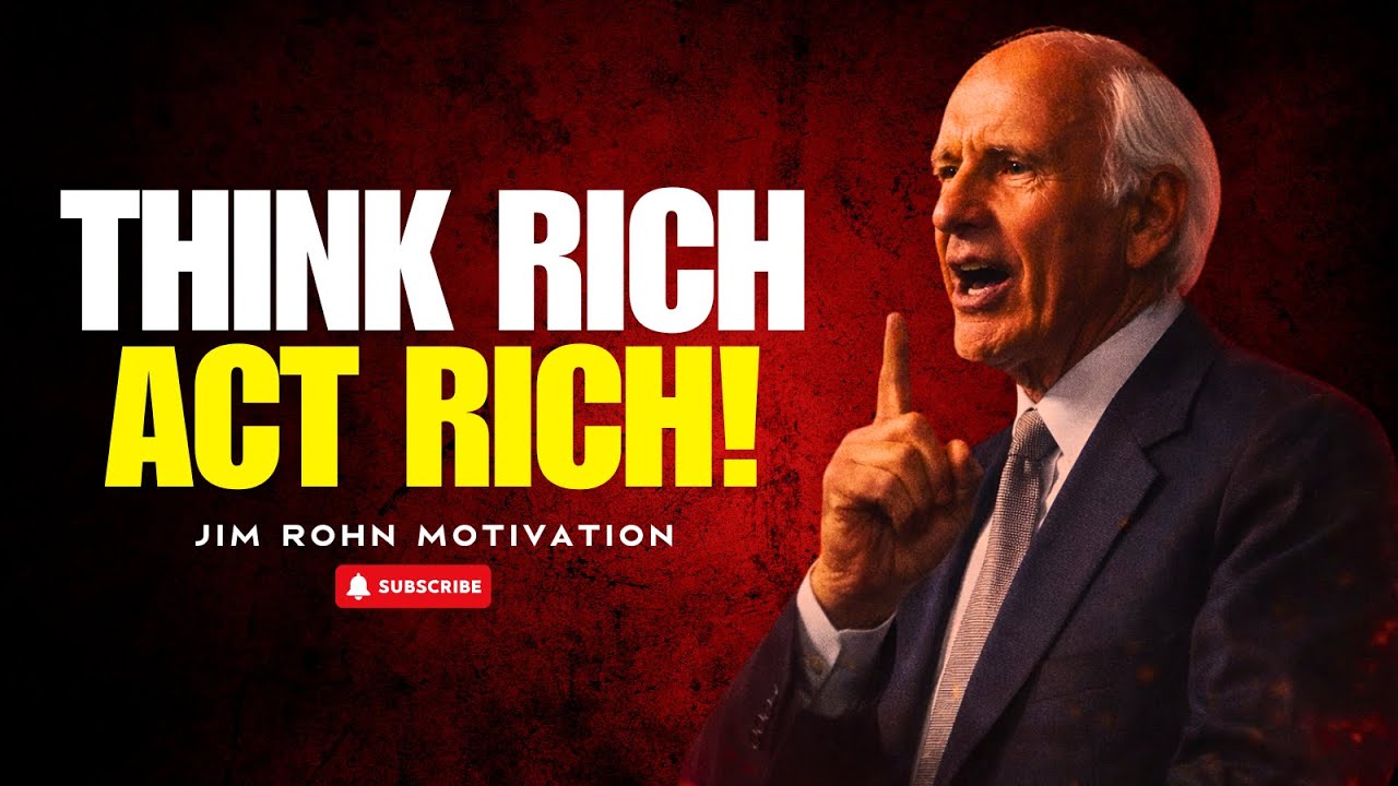 Думай как миллионер или останешься нищим навсегда | Мотивация Джима Рона
