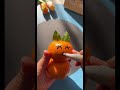 You can make a little kitten with just two oranges. Let s give it a try