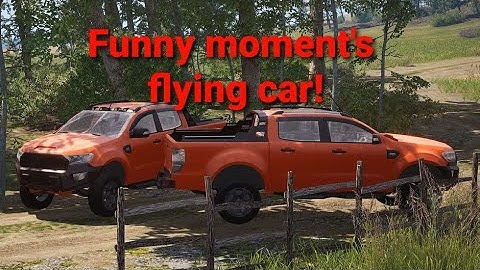 Scum gameplay funny moments, vehicles (Flying car)