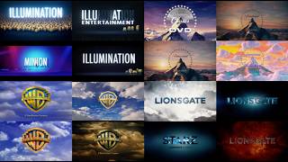 Battle Of The Logos - Top Movie Studio Intros In Four Versions Combined Ending