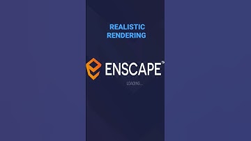 Realistic Rendering in sketchup #Enscape#short #youtube short