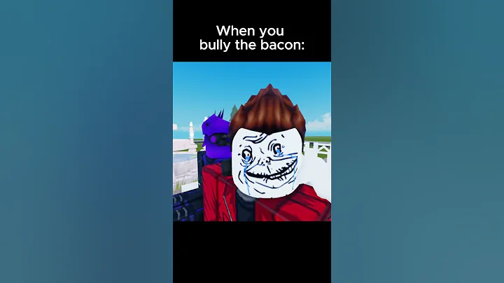 when bullying the bacon goes wrong#roblox #robloxanimation