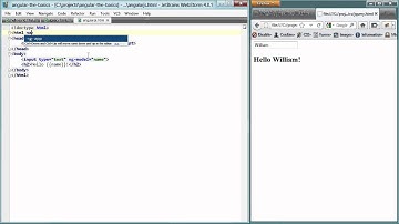 AngularJS Hello World