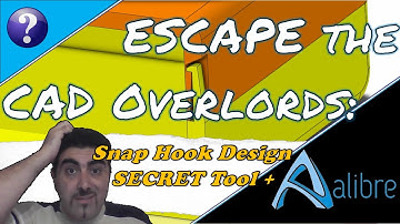 Escape the CAD Overlords: Snap Hooks with Alibre + SECRET Tool!