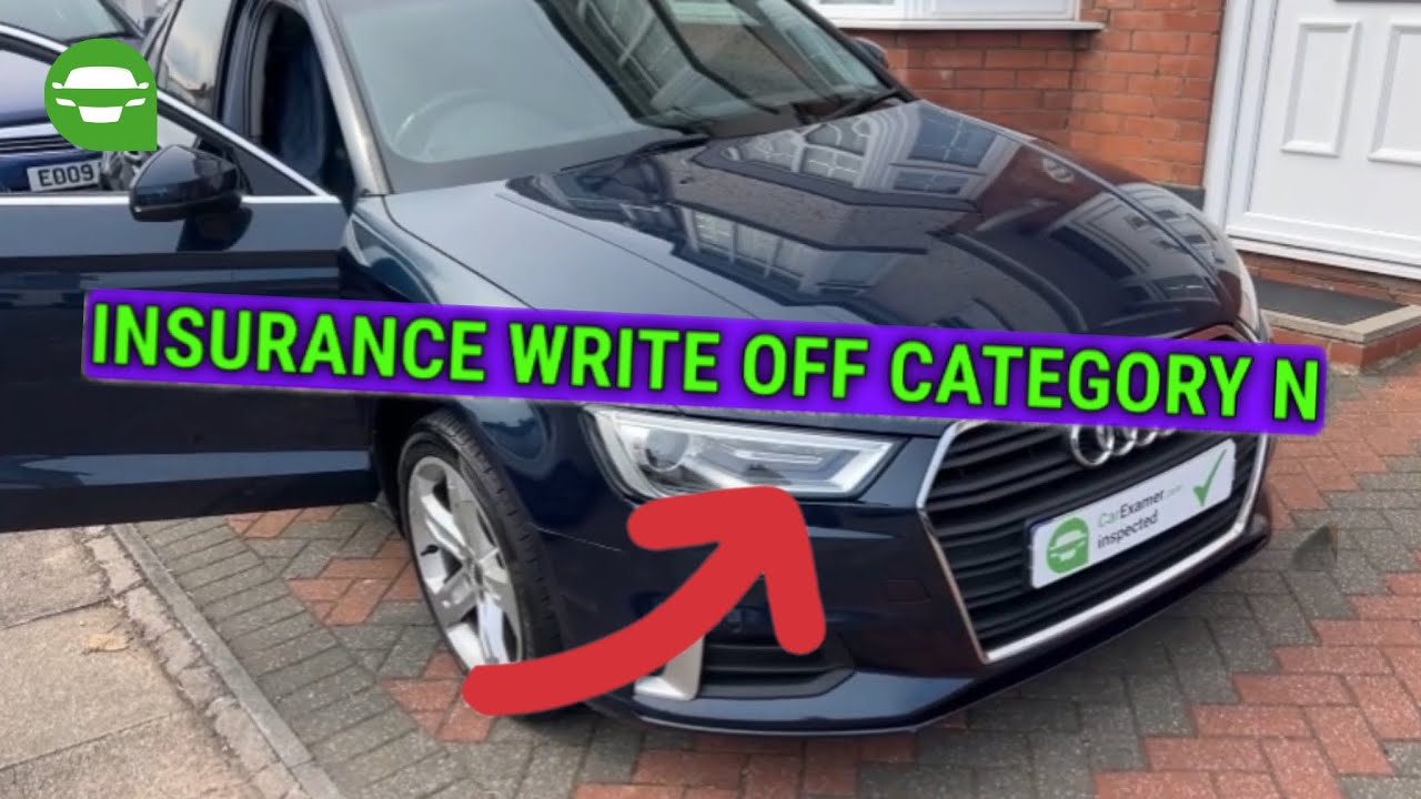 Audi A3 2017 insurance write off category N pre purchase inspection check