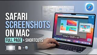 Take Screenshots in Safari on MacBook | Full Tutorial 2026