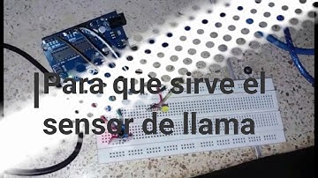 Sensor de llama arduino