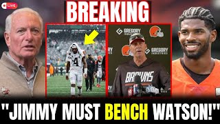 Todd Monken SNUBS Shedeur Sanders AGAIN While Watson Can’t Handle Jets & Jimmy Must DEMAND QB CHANGE