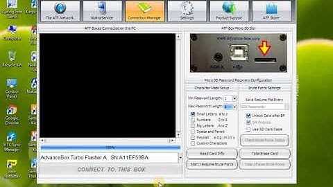 Memory  Card Password Remove Easy Process