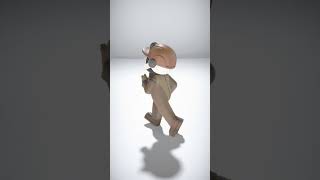 Miner Character with Helmet and Headlamp - AI Rigged 3D Character