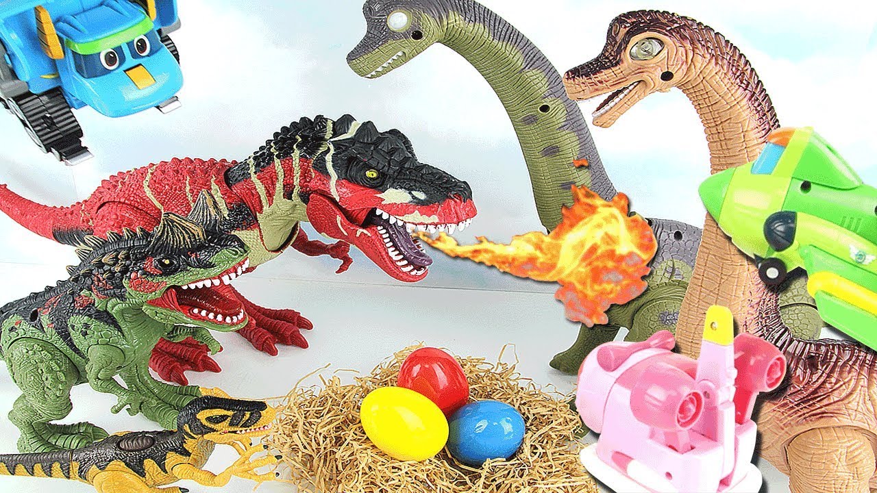 dinosaur toy that lays eggs