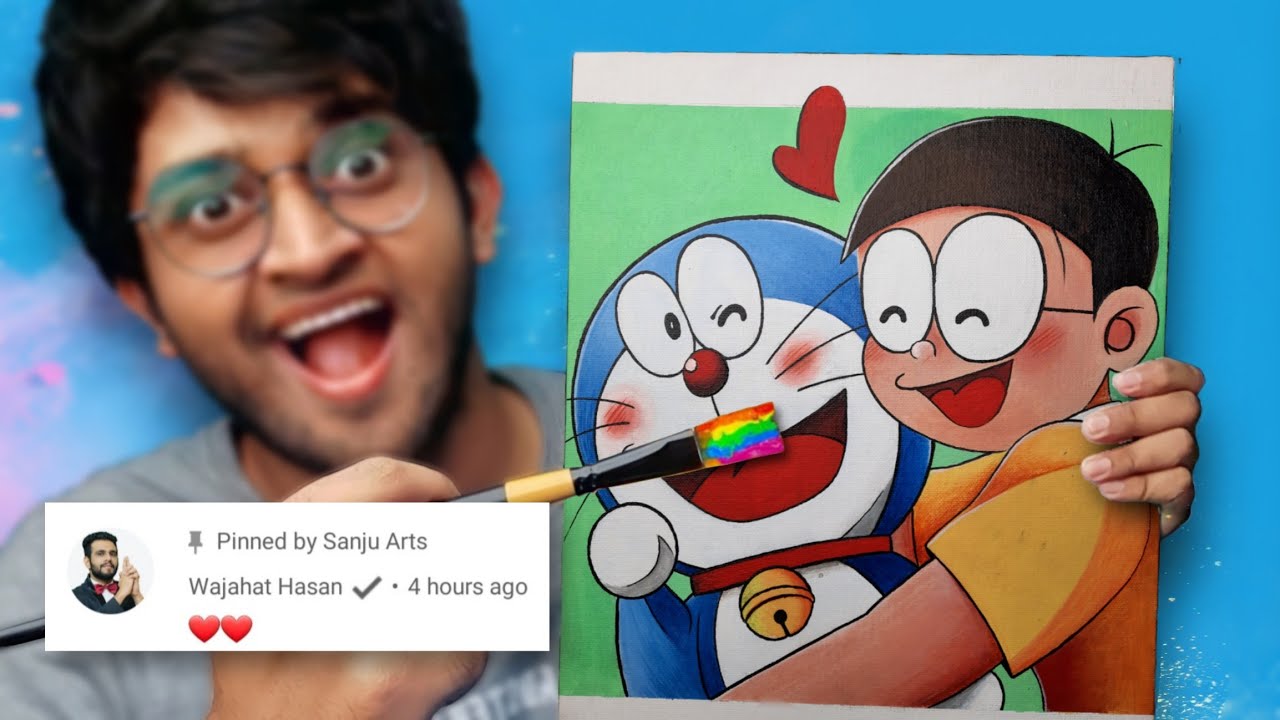 Doraemon movie scene redraw | Indian Amino