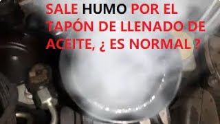 Haz estas PRUEBAS cuando salga HUMO por el TAPÓN de llenado aceite