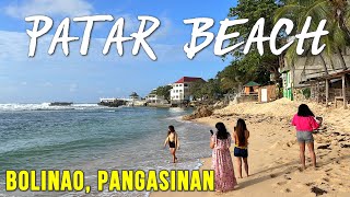 PATAR BEACH BOLINAO  Philippines Beach Walk Tour in One of the Best Beach Destination of Pangasinan