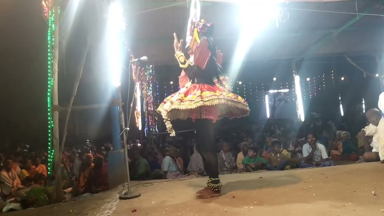 😭😭பாலூர் சிவா அவர்களின் பதினெட்டாம் போர் நாடகம் துரியோதனன்#evs_villege_drama