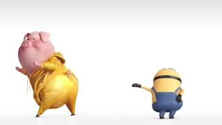 Status WA versi minion Happy ajalah