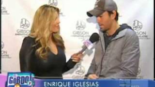 Enrique Iglesias interview in spanish [El Gordo y La Flaca]