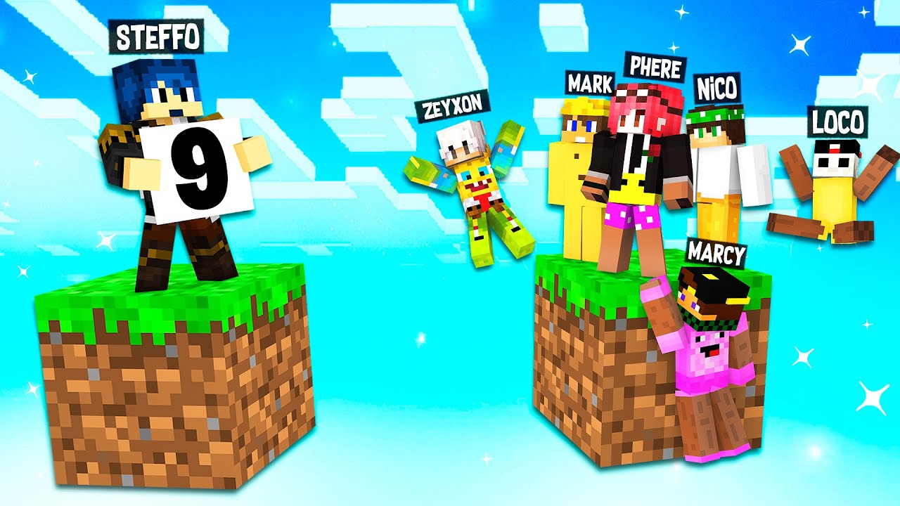 PROVA A NON RIDERE NELLA BIG SKYBLOCK! - MINECRAFT Ep.4