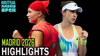 Belinda Bencic vs Diana Shnaider Round 2 | Madrid 2026