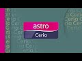 Astro Ceria Ident From November 2024