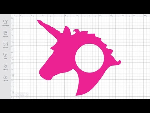 Unicorn SVG Cutting Files for Cricut Silhouette Unicorn Monogram SVG