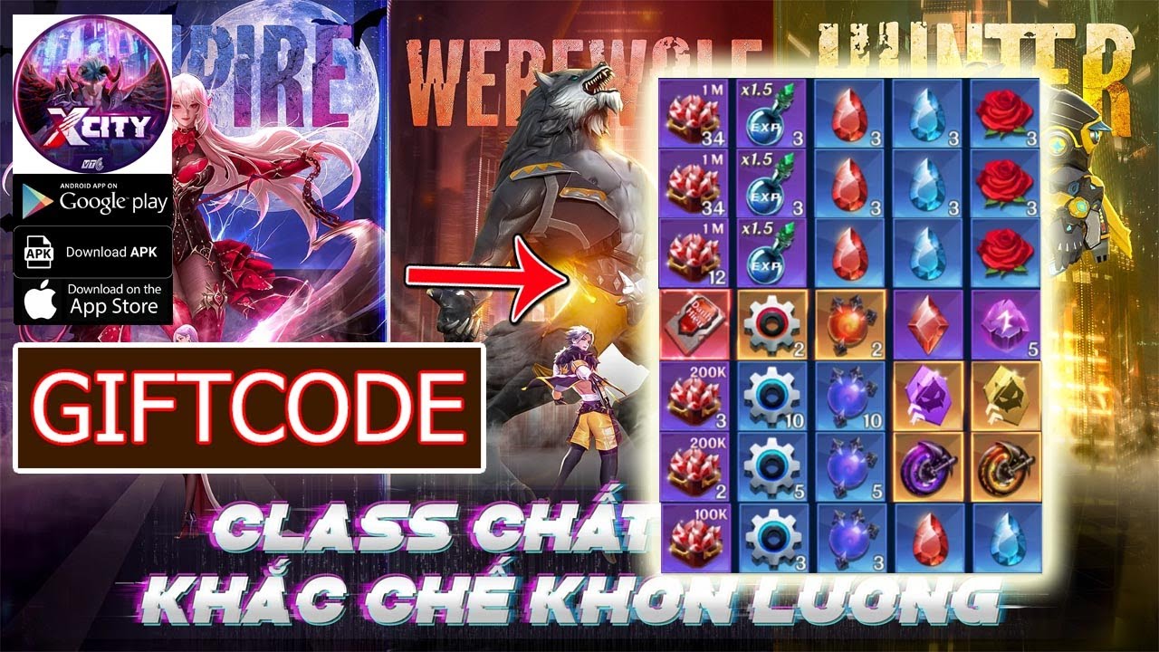 13 Giftcode X City Thành Phố Bất Ổn & Cách Nhập | Share Full Code X City  Thành Phố Bất Ổn Nhận Quà - Youtube