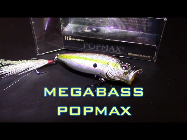 Megabass Popmax Lure Review 