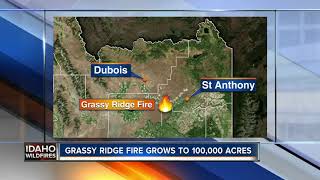 Idaho Wildfire Update: Thousands of acres of land on fire