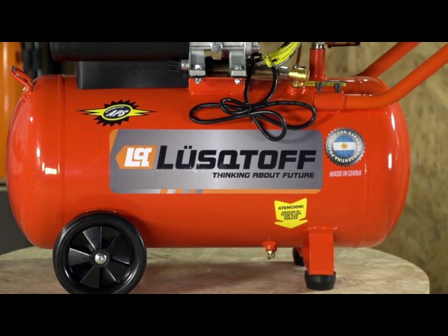 Compresor de aire 50 Lts Lusqtoff 2HP LC2550B 220v - EVER SAFE®