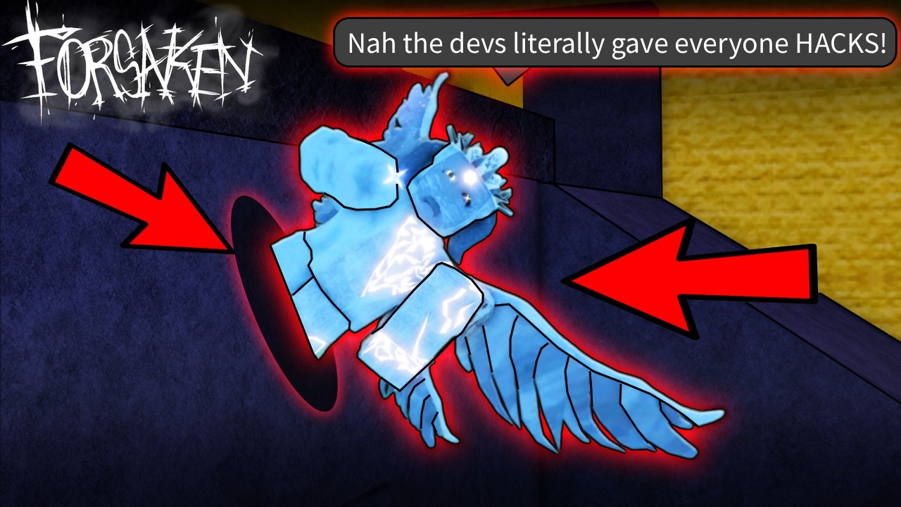 He Says Forsaken DEVS Gave Everyone Free HACKS.. (Forsaken)