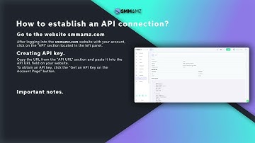 SMMAMZ: How to Establish an API Connection – Step-by-Step Tutorial!