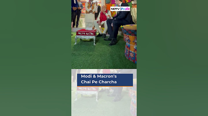 PM Modi & Emmanuel Macron's Chai Pe Charcha | Modi & Macron In Jaipur #shorts #viral