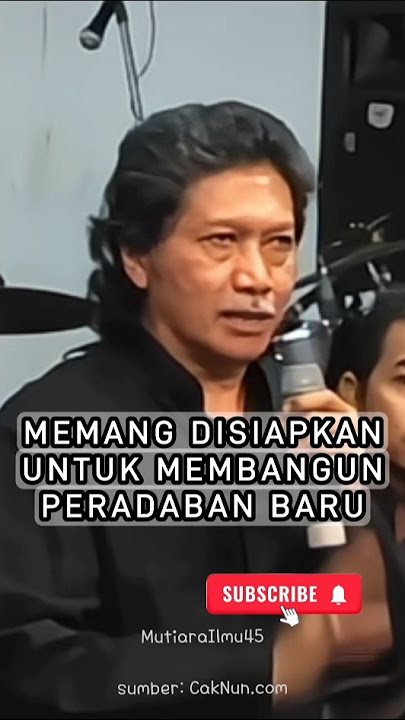Lelehan Gunung Terbesar #caknun #caknunquotes #maiyah #gunung #nasihat #nasehat