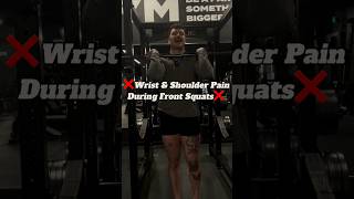 ‼️Front Squat Grip Alternative‼️