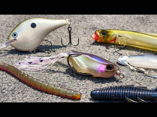 Top 5 Baits For August Bass Fishing! 