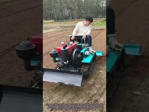 Efficient Soil Tilling and Leveling Using a Small Agricultural Machine