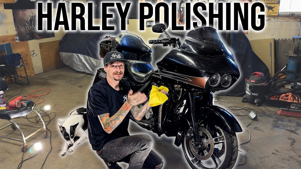 Don't Polish Your Bike Until You Watch This! (Full Harley Detail Process)