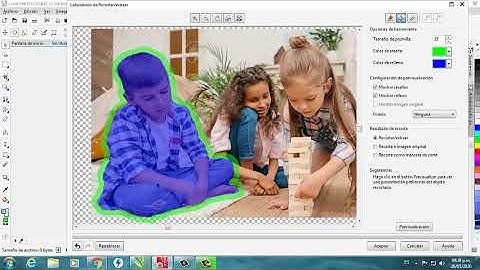 Otras formas de recortar Corel PhotoPaint