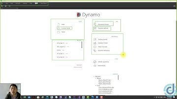 [ NỀN TẢNG DYNAMO ] Bài 02 : Giao diện làm việc của Dynamo
