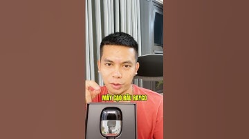 Trải nghiệm máy cạo râu mini Rayco có thể làm quà tặng sinh nhật #shortvideo